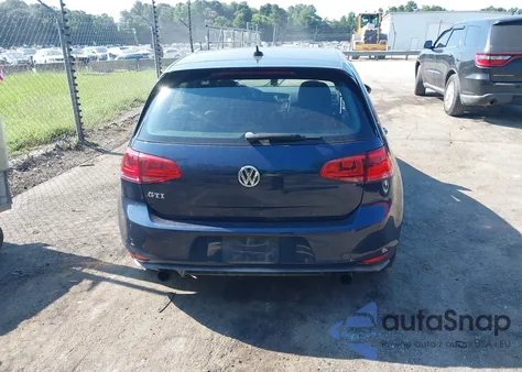 2015 Volkswagen Golf Gti 2.0T S 4-Door z USA, uszkodzony, nr VIN 3VW5T7AUXFM086752